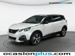 Blanco Usado 2017 Peugeot 5008 GT-line Monovolumen | 18.700 € (Precio justo)