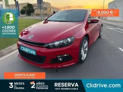 Rojo Usado 2010 VW Scirocco Coupe | 10.390 € (Precio justo)