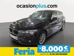 Negro Usado 2013 BMW 116 Utilitario | 12.590 € (Precio justo)