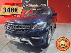 Azul Usado 2015 Mercedes ML350 SUV | 19.997 € (Precio justo)