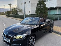 Negro Usado 2015 BMW 220 Descapotable | 18.990 € (Precio justo)