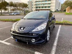 Negro Usado 2008 Peugeot 207 CC Sport Descapotable | 5500 € (Buen precio)