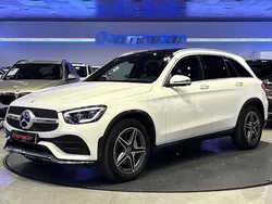 Blanco Usado 2021 Mercedes GLC220 SUV | 43.900 € (Precio justo)