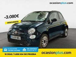 Azul Usado 2022 Fiat 500 Dolcevita Descapotable | 10.890 € (Precio justo)