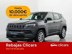 Gris / plata Usado 2024 Jeep Compass Longitude SUV | 30.990 € (Precio justo)