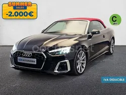 Negro Usado 2021 Audi A5 Cabriolet S-Line Descapotable | 35.890 € (Precio justo)