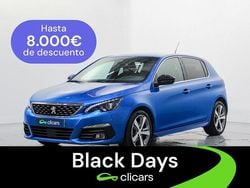 Azul Usado 2021 Peugeot 308 GTi Berlina | 17.390 € (Precio justo)