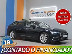 Azul Usado 2019 Audi A6 Design Familiar | 37.900 € (Precio justo)