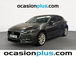 Gris Usado 2017 Mazda 3 Luxury Utilitario | 15.700 € (Precio justo)