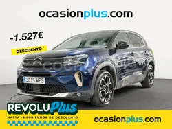Azul Usado 2023 Citroën C5 Aircross PureTech SUV | 16.350 € (Precio justo)