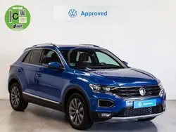 Azul Usado 2021 VW T-Roc Sportline SUV | 22.790 € (Precio justo)