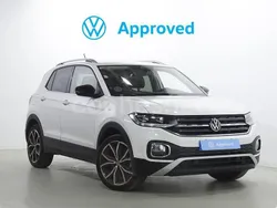 Blanco Usado 2021 VW T-Cross Sport SUV | 21.600 € (Precio justo)