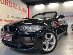 Negro Usado 2008 BMW 120 Cabriolet Descapotable | 9990 € (Precio justo)