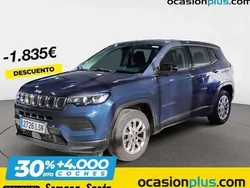 Blanco Usado 2021 Jeep Compass Longitude SUV | 18.355 € (Buen precio)