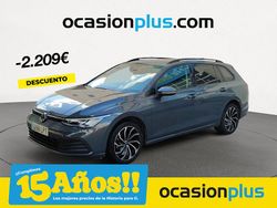 Gris Usado 2021 VW Golf VIII Life Familiar | 19.350 € (Precio justo)