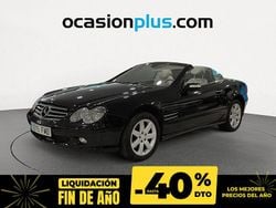 Negro Usado 2007 Mercedes SL500 Descapotable | 20.150 € (Precio justo)