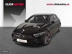 Negro Usado 2024 Mercedes A180 AMG line Berlina | 32.800 € (Precio justo)