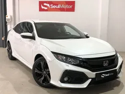 Blanco Usado 2019 Honda Civic Elegance Berlina | 20.299 € (Un poco caro)