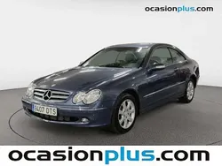 Azul Usado 2005 Mercedes CLK270 Elegance Coupe | 11.850 € (Precio justo)