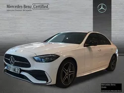 Blanco Usado 2023 Mercedes C200 AMG line Berlina | 39.900 € (Buen precio)