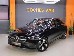 Negro Usado 2022 Mercedes C300e Familiar | 35.950 € (Buen precio)