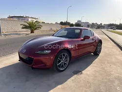 Granate Usado 2018 Mazda MX5 Inclusive Descapotable | 24.900 € (Precio justo)