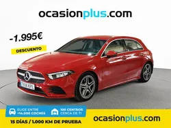 Rojo Usado 2018 Mercedes A180 Berlina | 21.950 € (Precio justo)