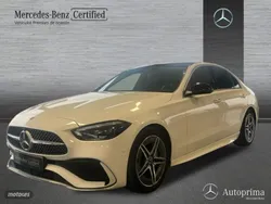 Blanco Usado 2022 Mercedes C200 AMG line Berlina | 35.000 € (Precio justo)