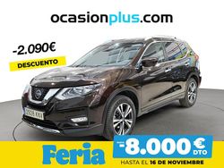 Marrón Usado 2018 Nissan X-Trail N-Connecta SUV | 16.980 € (Un poco caro)