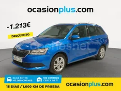 Azul Usado 2020 Skoda Fabia Ambition Familiar | 13.350 € (Un poco caro)