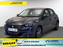 Gris Usado 2022 Peugeot 208 Active Utilitario | 12.290 € (Precio justo)