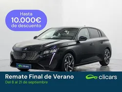 Negro Usado 2024 Peugeot 308 Allure Berlina | 20.490 € (Buen precio)