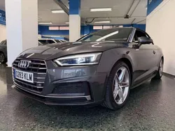 Gris Usado 2018 Audi A5 Cabriolet S-Line Descapotable | 32.900 € (Precio justo)