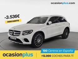 Blanco Usado 2017 Mercedes GLC250 SUV | 29.850 € (Precio justo)