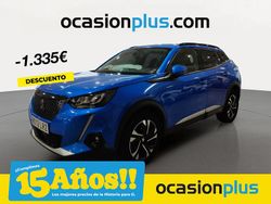 Azul Usado 2021 Peugeot 2008 Allure SUV | 14.690 € (Precio justo)