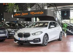 Blanco Usado 2021 BMW 116 Sport Line Utilitario | 20.900 € (Buen precio)