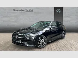 Negro Usado 2023 Mercedes C300e AMG line Familiar | 48.900 € (Precio justo)