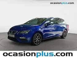 Azul Usado 2018 Seat Leon ST FR Familiar | 14.046 € (Buen precio)