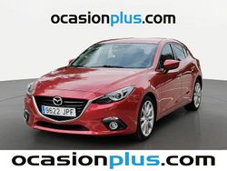 Rojo Usado 2016 Mazda 3 Luxury Utilitario | 11.190 € (Precio justo)