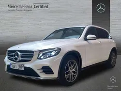 Blanco Usado 2016 Mercedes GLC250 AMG line SUV | 28.500 € (Precio justo)
