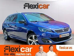 Azul Usado 2016 Peugeot 308 GT-line Familiar | 9990 € (Precio justo)
