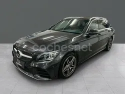Negro Usado 2021 Mercedes C220 Familiar | 33.900 € (Un poco caro)