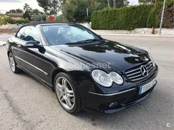 Negro Usado 2003 Mercedes CLK500 Avantgarde Descapotable | 13.200 €