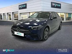 Azul Usado 2022 Mercedes C220 Berlina | 38.900 € (Caro)