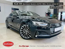 Negro Usado 2018 Audi A5 Sportback Advanced Plus Berlina | 30.590 € (Precio justo)