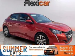 Rojo Usado 2021 Peugeot 208 Active Utilitario | 12.490 € (Precio justo)