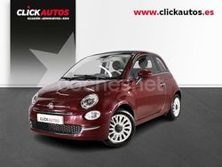 Granate Usado 2021 Fiat 500C Dolcevita Descapotable | 11.250 € (Precio justo)