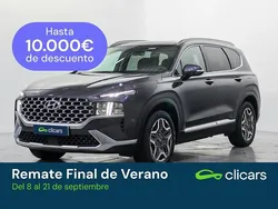 Negro Usado 2021 Hyundai Santa Fe SUV | 29.990 € (Buen precio)