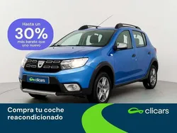 Azul Usado 2018 Dacia Sandero Stepway Ambiance Utilitario | 10.490 € (Precio justo)