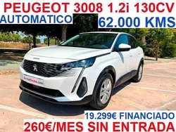 Blanco Usado 2022 Peugeot 3008 Active SUV | 21.299 € (Un poco caro)